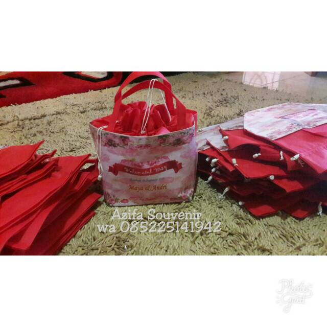 Goodie Bag Tassouvenir Kado Ulang Tahun dan Ultah Serut Custom-2
