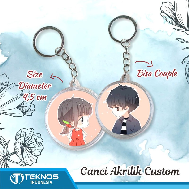 Gantungan Kunci Akrilik