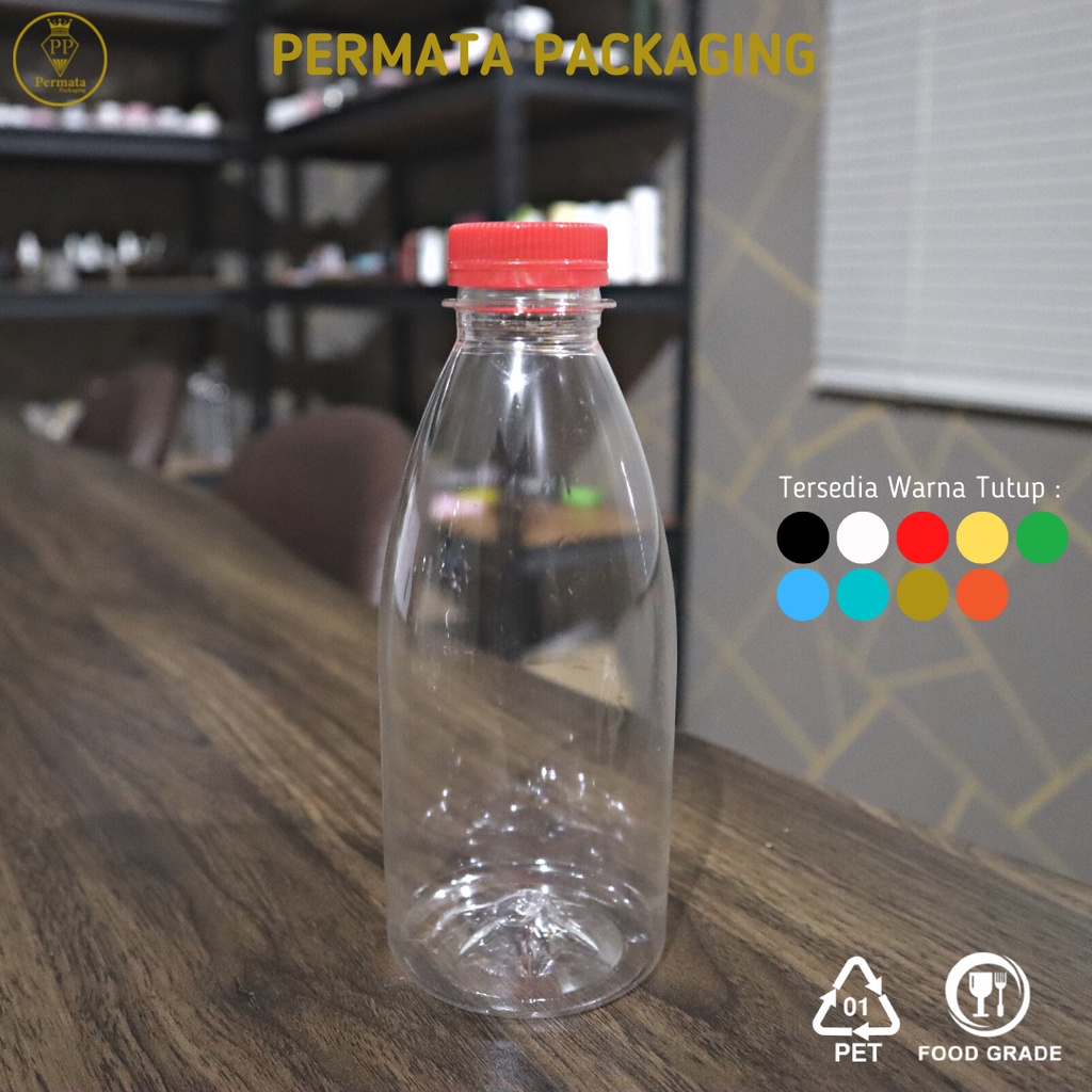 Botol Plastik Cantik 350ml Tebal / Botol Plastik 350 ml Tebal / Botol Cantik 350 ml