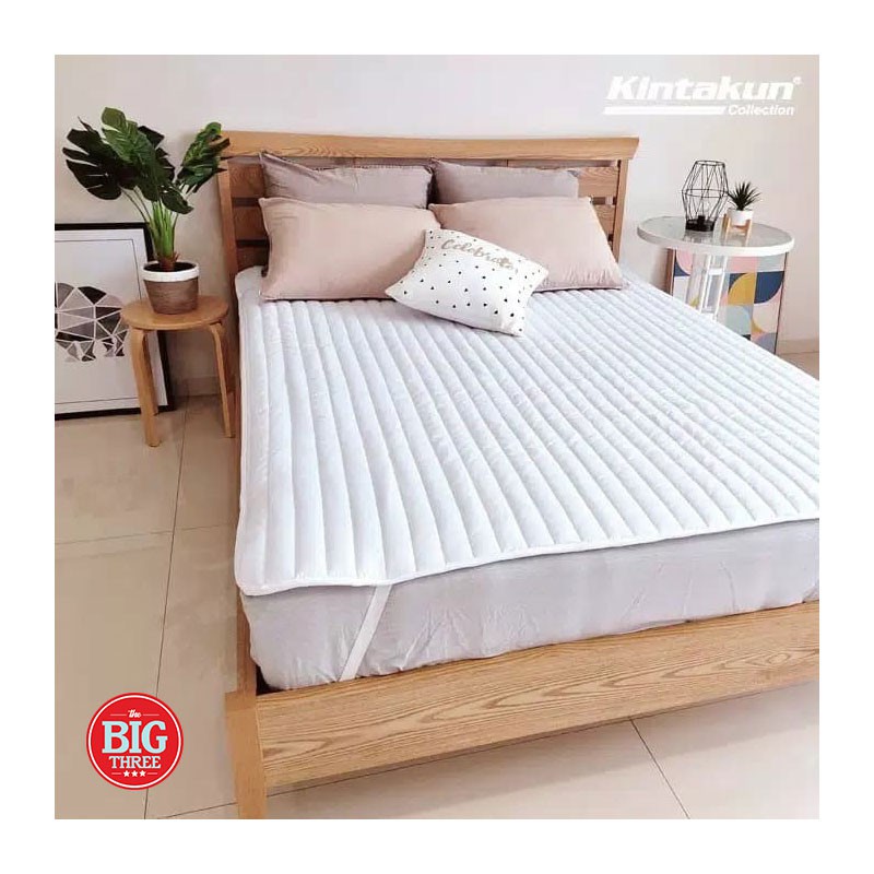 KINTAKUN Matras Protector 180x200 / 160x200 / 120x200 / 200x200 | PELINDUNG KASUR | Mattress Protektor QUEEN SIZE 160