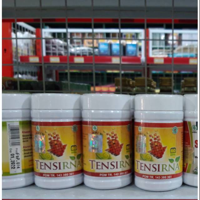 Kapsul Herbal Tensirna Al Ghuroba, Jamu Herbal Hipertensi dan Tekanan Darah Tinggi ( Asli  )