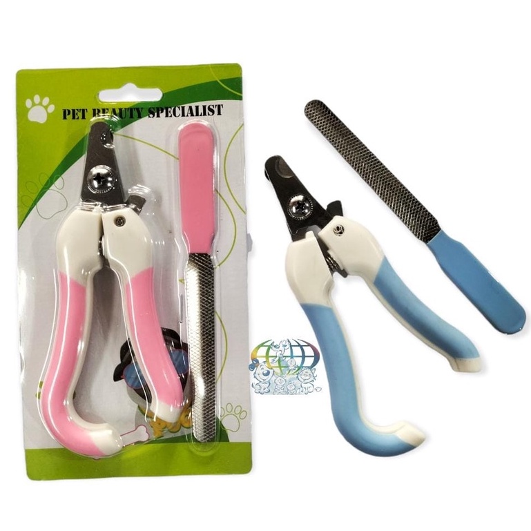 Gunting kuku anjing kucing Gunting kikir pet nail clipper + full set m