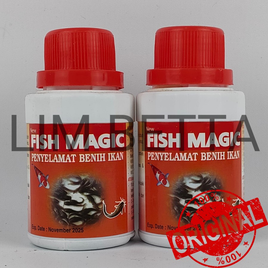 FISH MAGIC 125 ML / PENYELAMAT BENIH IKAN