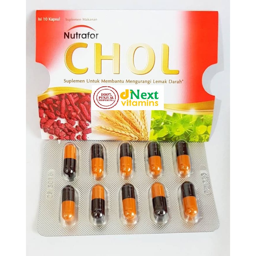 Nutrafor Chol Obat Kolesterol Shopee Indonesia