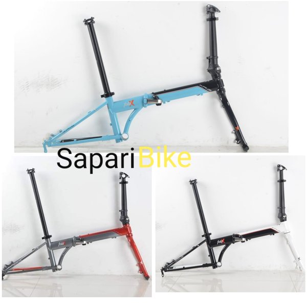 sepeda lipat frame chromoly