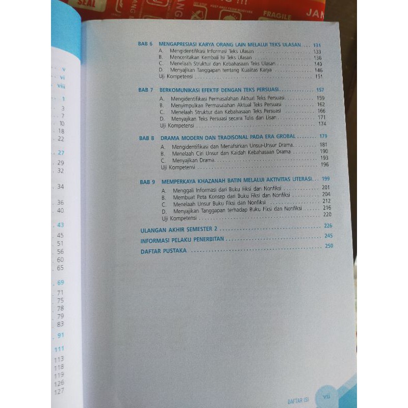 Ori Buku Teks Marbi Mahir Berbahasa Indonesia K13 Erlangga Kelas 8 Edisi Revisi Terbaru Shopee Indonesia