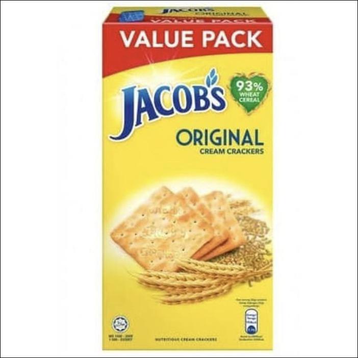 

BISKUIT JACOB ORIGINAL / JACOB'S ORIGINAL CREAM CRACKERS 360 GRAM