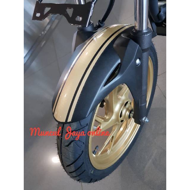 Striping polet Stiker Slebor Depan Honda Cb 150 R Gold