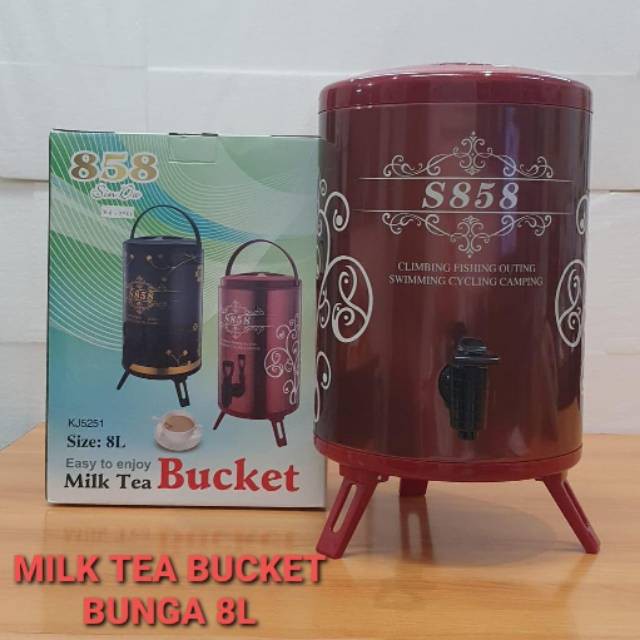 milk tea bucket S 858