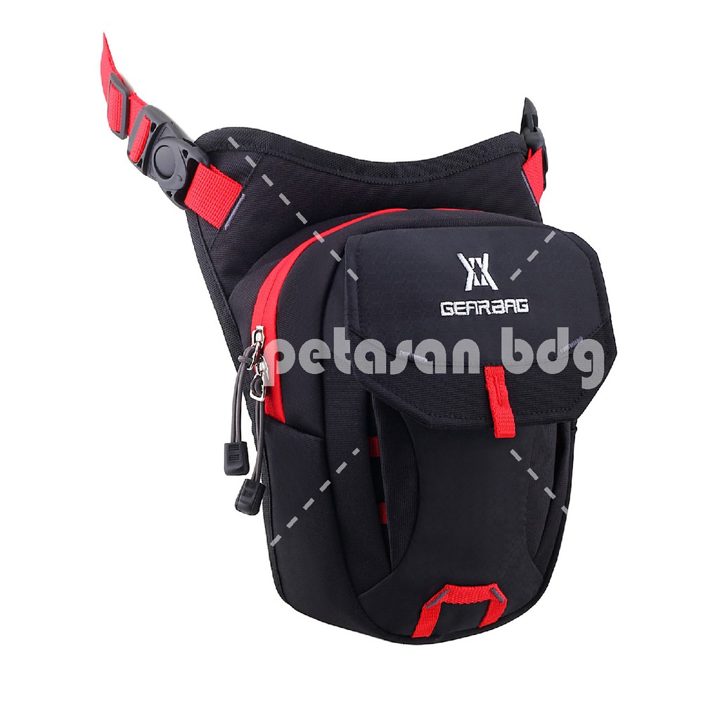 PTS -Gear Bag - X-880 Crossbody - Black Red