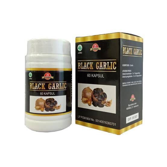 

Ekstrak Bawang Hitam | Bawang Tunggal Lanang | Black Garlic - Kapsul Kolesterol & Darah Tinggi