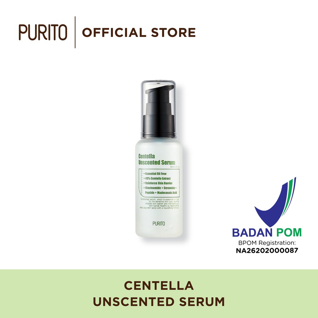 PURITO Centella Unscented Serum 60 Ml ( Memperkuat Dan Memulihkan Kulit ...