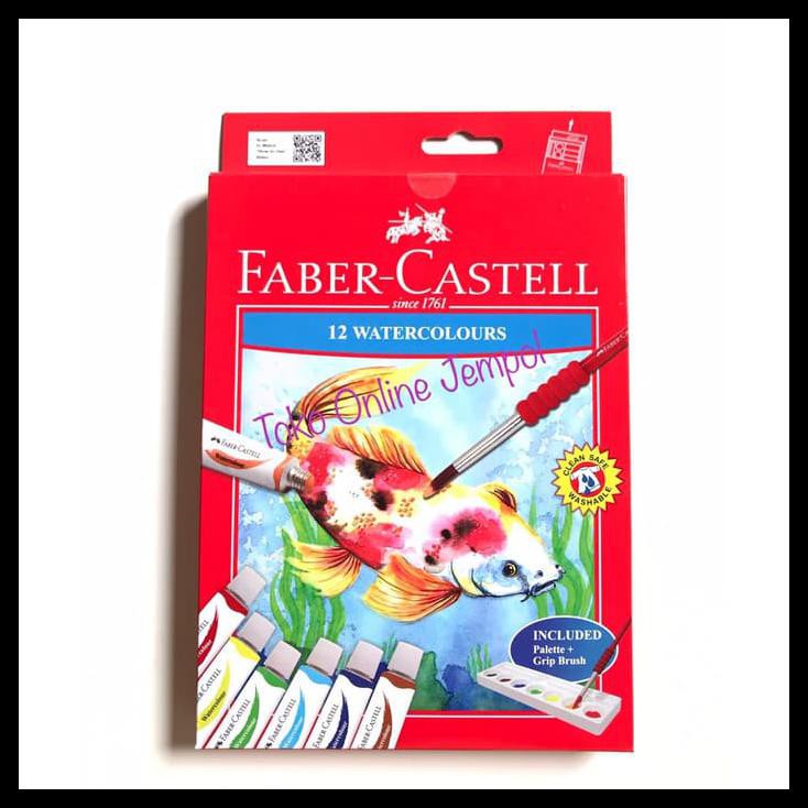 

UPDATE ATK0066FC (ISI12WARNA CAT AIR WATERCOLOUR 121004N FABER CASTELL PERALATAN MELUKIS MURAH