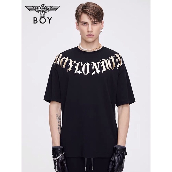 BOY87 KAOS BOY LONDON PRIA WANITA ASIA EROPA GOLD WINGS