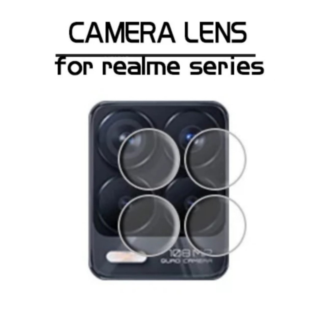 Tempered Glass Camera REALME 8 / REALME 8 PRO ( 4G )  Lens Back Camera Screen Protector