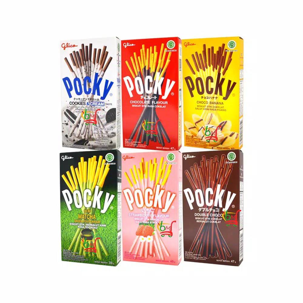 

Glico Pocky Kue Biskuit Stik Aneka Rasa