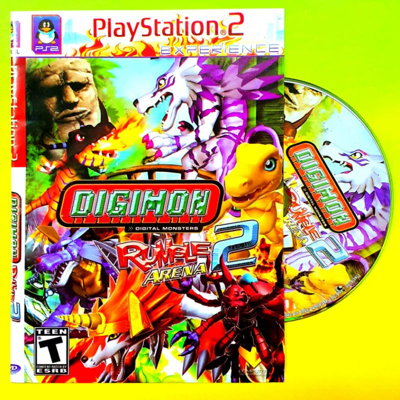 KASET PS 2 - GAME DIGIMON RUMBLE 2 TERBARU - KASER PS TERBARU