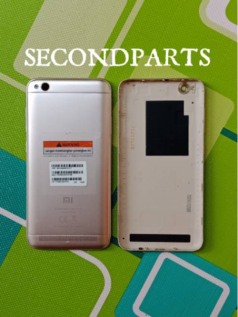 BACKDOOR CASING TUTUP BELAKANG XIAOMI REDMI 5A ORIGINAL COPOTAN