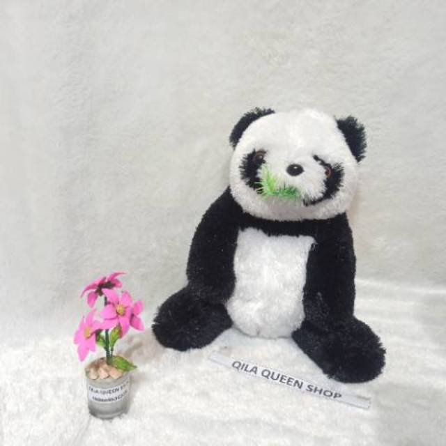 boneka Panda rumput L murah