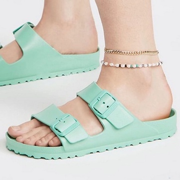 Sandal Wanita Slop Sendal Polos Sendal Cewek Korean Sandal Wanita Slipon Sandal Murah