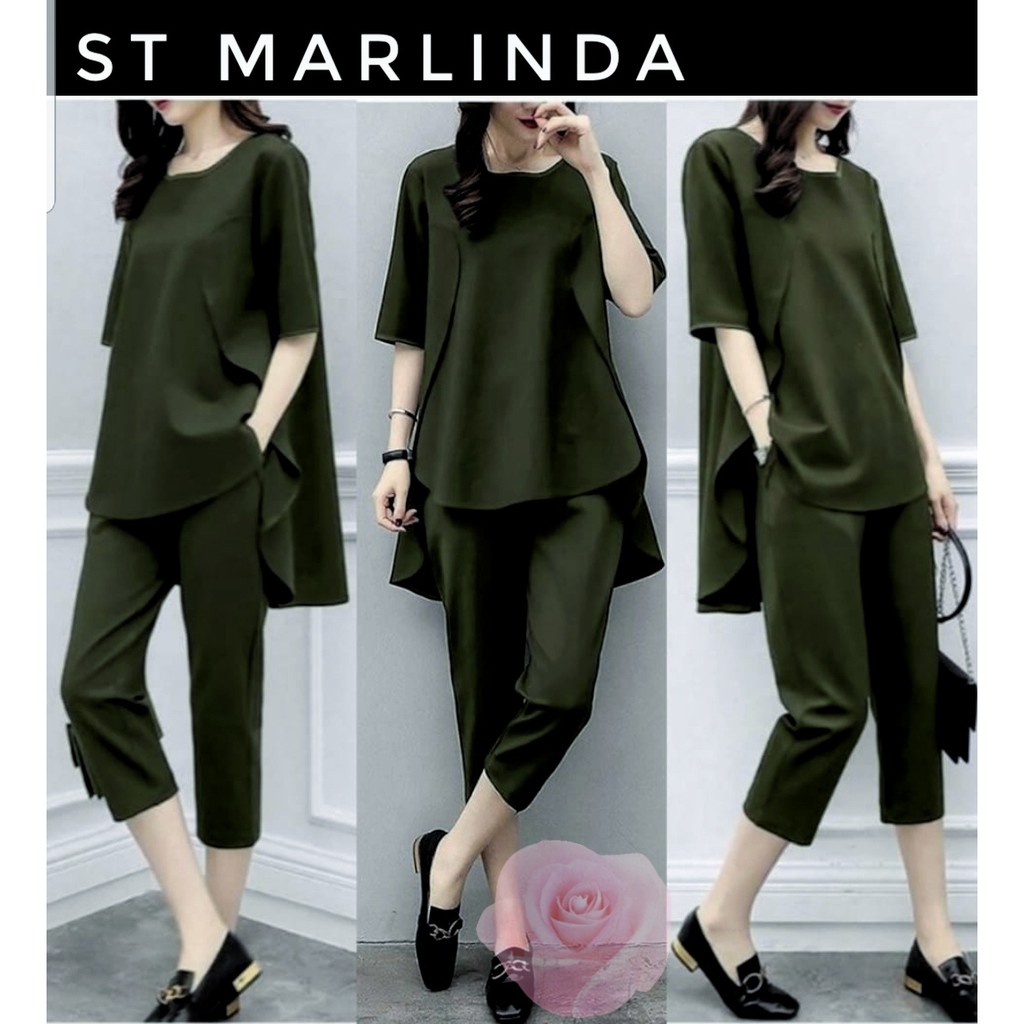 COD ✔ SET MARLINDA / SETELAN MUSLIM WANITA / PAKAIAN WANITA POLOS SIMPLE BEST SELLER / SET KEKINIAN