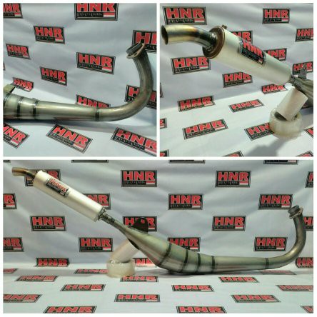 Knalpot RXZ Samping Galvanis HNR Product