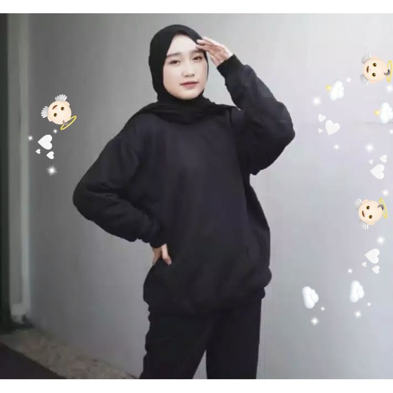 BISA COD SWIATER BASIC OBLONG  PRIA/WANITA/REMAJA/MURAH