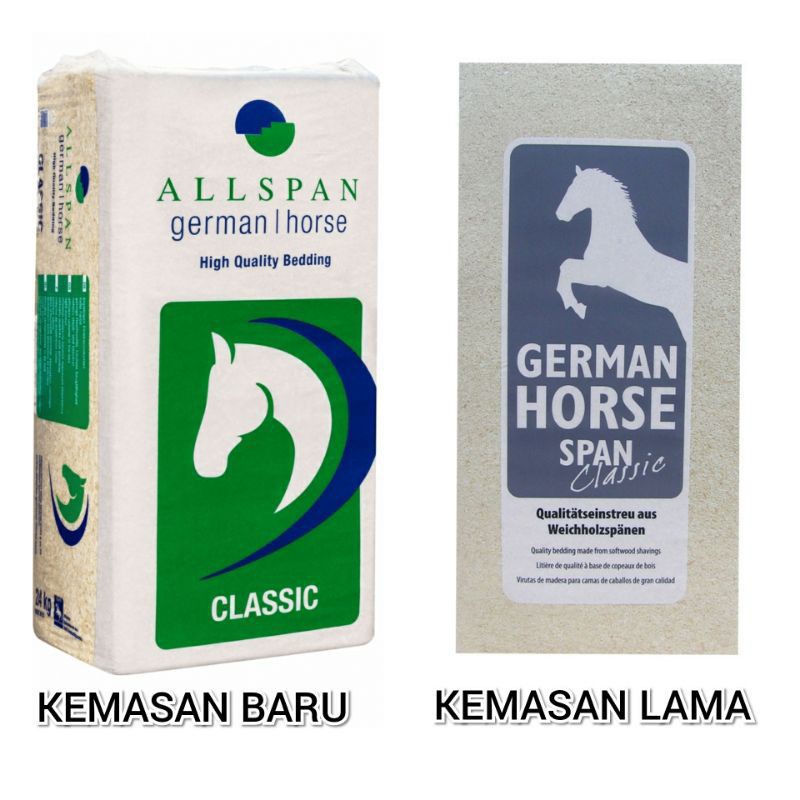 Serbuk Kayu Nyaman 250gr German Horse Classic 250gr Serbuk Kayu Hamster Kelinci Guinea Pig