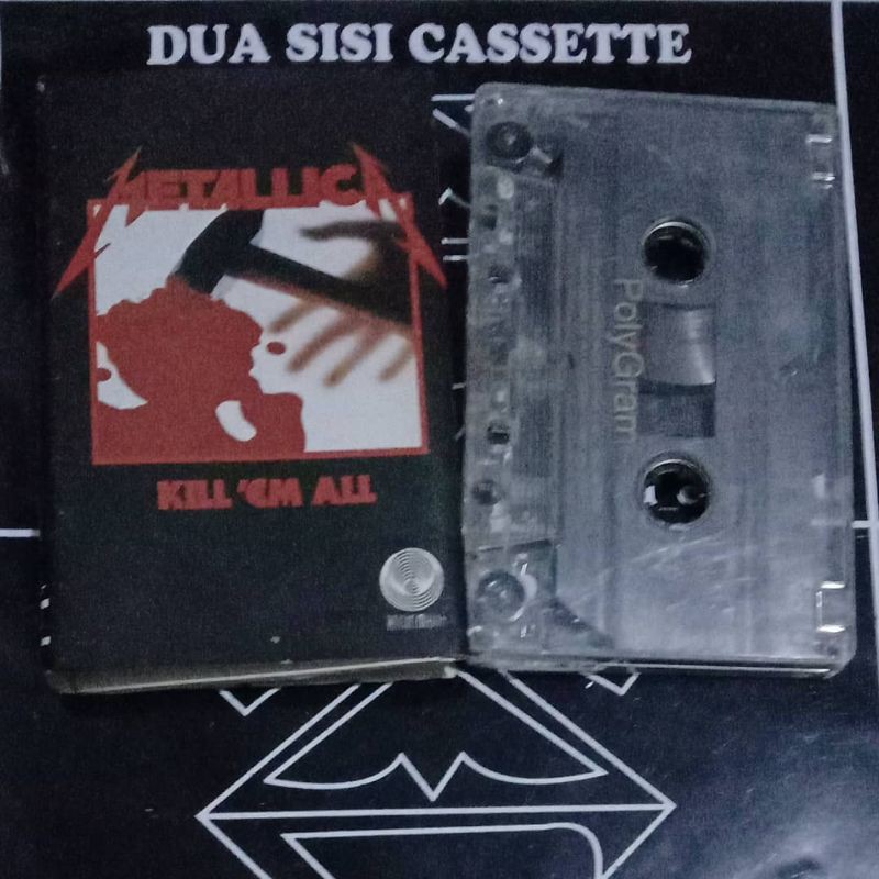 Kaset pita metallica - kill em all