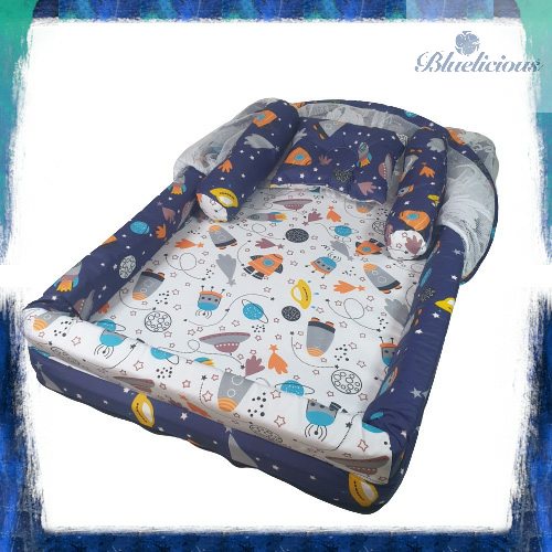 Kasur Bayi Kelambu anak - Set Kolam - Rocket