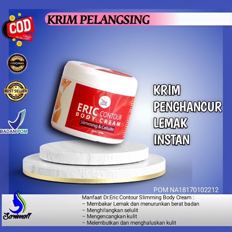 VIRAL Krim Pelangsing Penurun Berat Badan Pembakar Lemak Dr Eric Contour Slimming Cream Body Culture