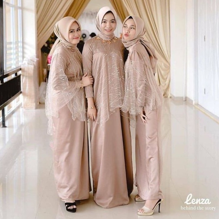 Paket Bridesmaid Kain Seragam Nikahan Kebaya Manten