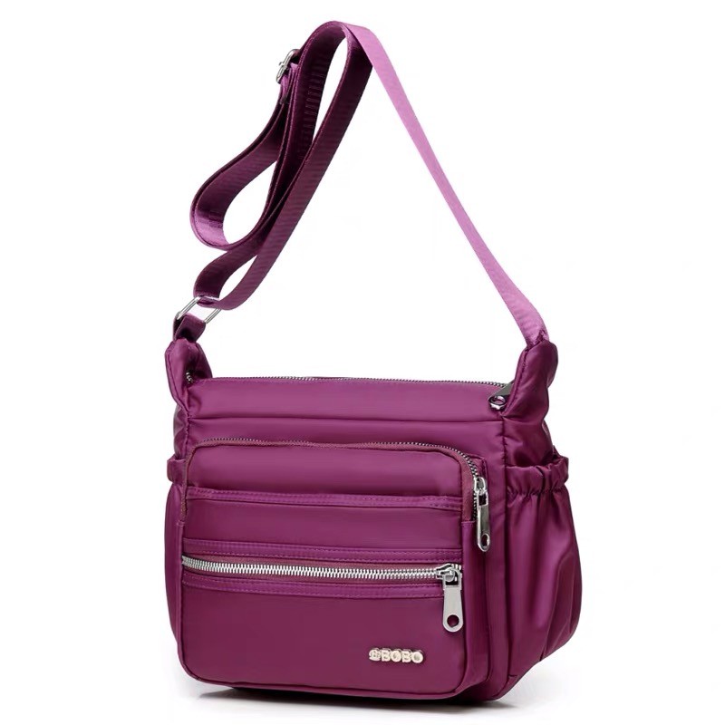 Tas Wanita Import Jinjing Dan Selempang BOBO Mini BB0999 0999 Bahan Parasut Kualitas Super High Qual