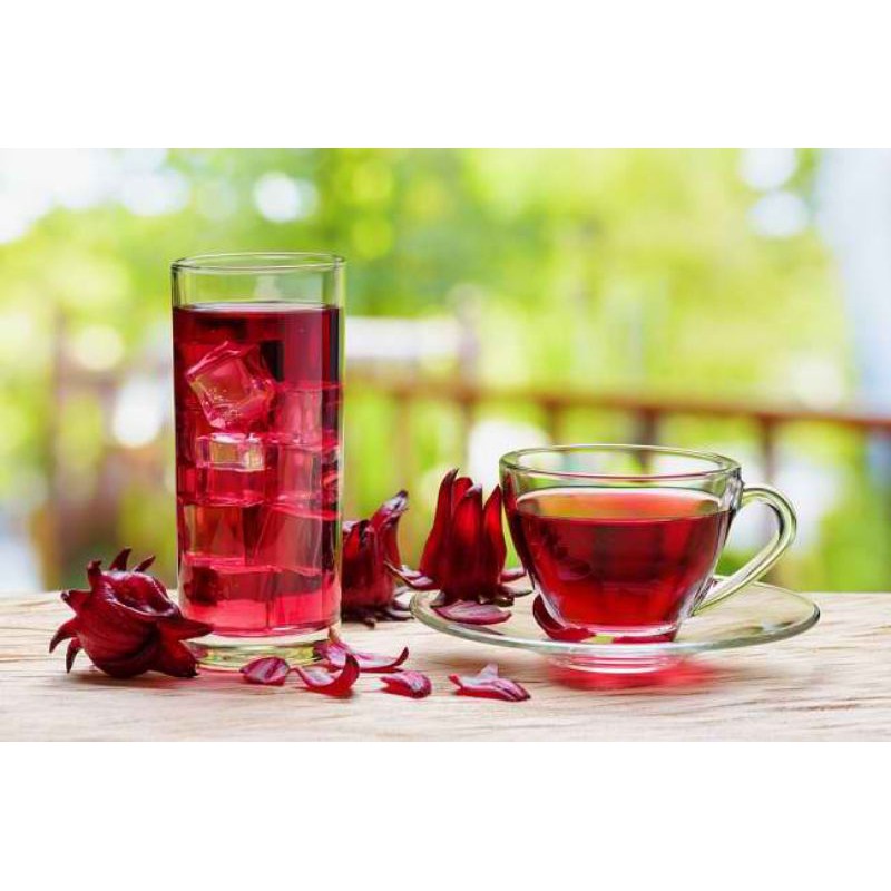 BUNGA ROSELLA MERAH KERING / ROSELLA FLOWER INFUSED TEA 50 GRAM