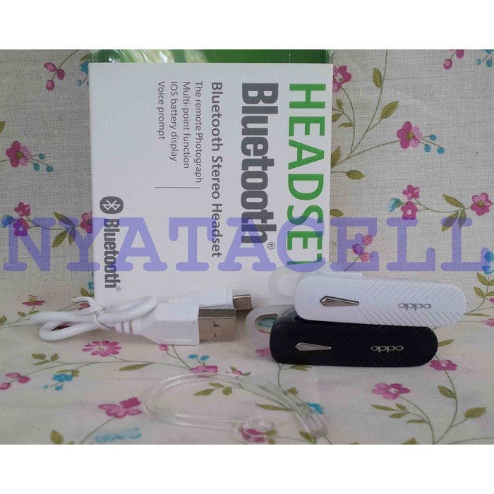 Jual Handsfree Bluetooth Oppo Headset/Earphone Original 99% Murah