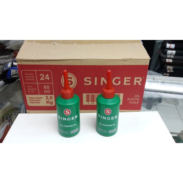 Terbaru   minyak singer 80ml 1dus isi2lusin
