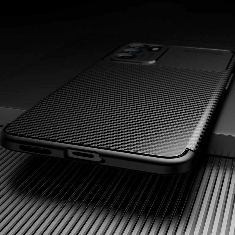 Case Oppo Reno 6 5G Softcase Carbon Autofocus Original