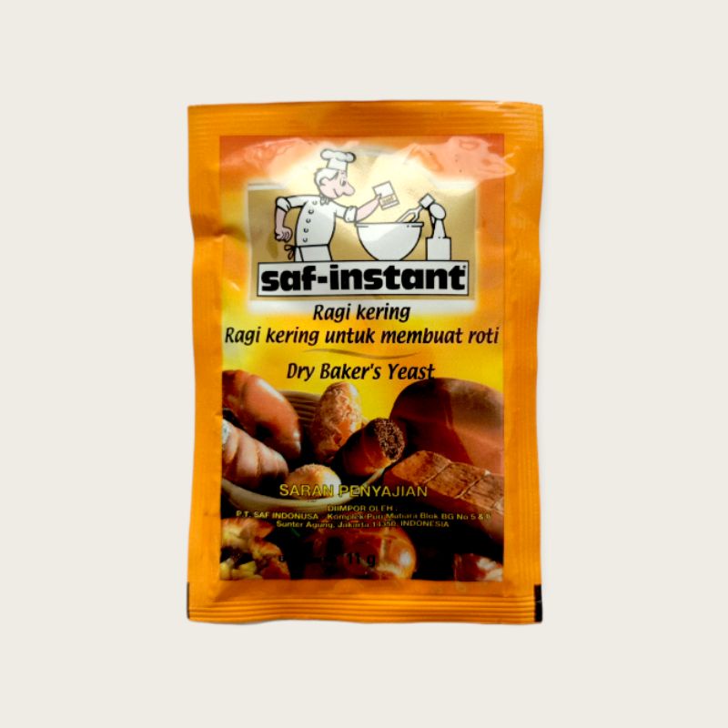 

SAF-INSTANT Ragi Kering untuk Roti @1 Sachet