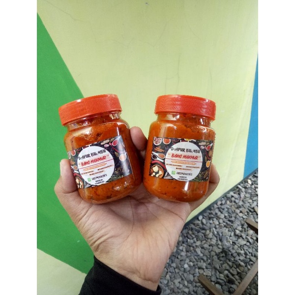 

Bumbu dasar merah extra pedas , Bumbu praktis merah, bumbu masak santan merah,bumbu balado, bumbu sambel goreng. Toples 200gram