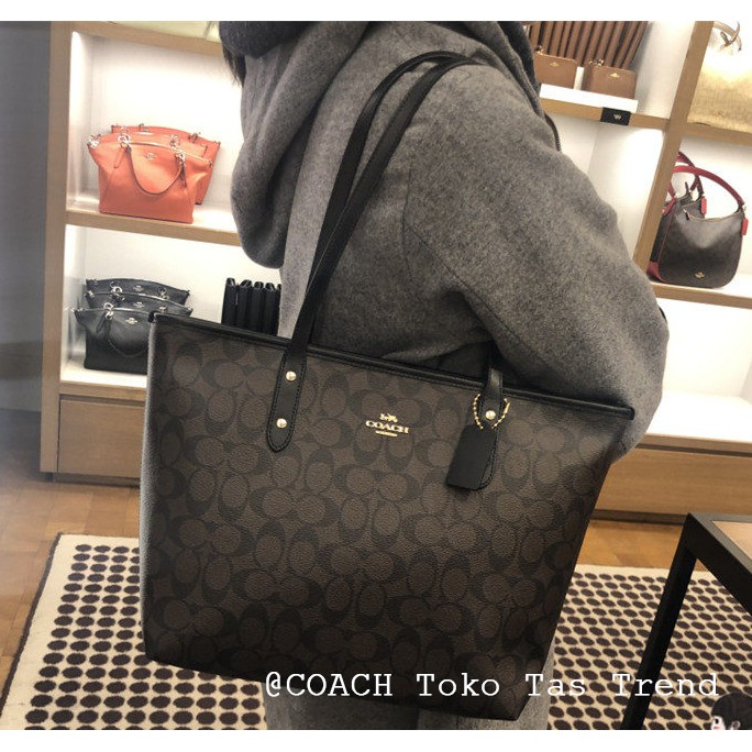 Sale !! Tas bahu wanita COACH tas tangan kapasitas besar asli 58292