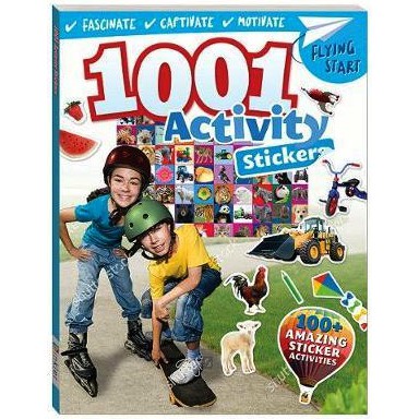 

(STC-FLYST-1001-ACT) FLYING START 1001 ACTIVITY STICKERS BOOK 128 PAGES