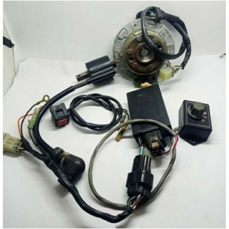 Pengapian YZ125 Garputala Pickup Panjang Kode 5MV Original Full Set