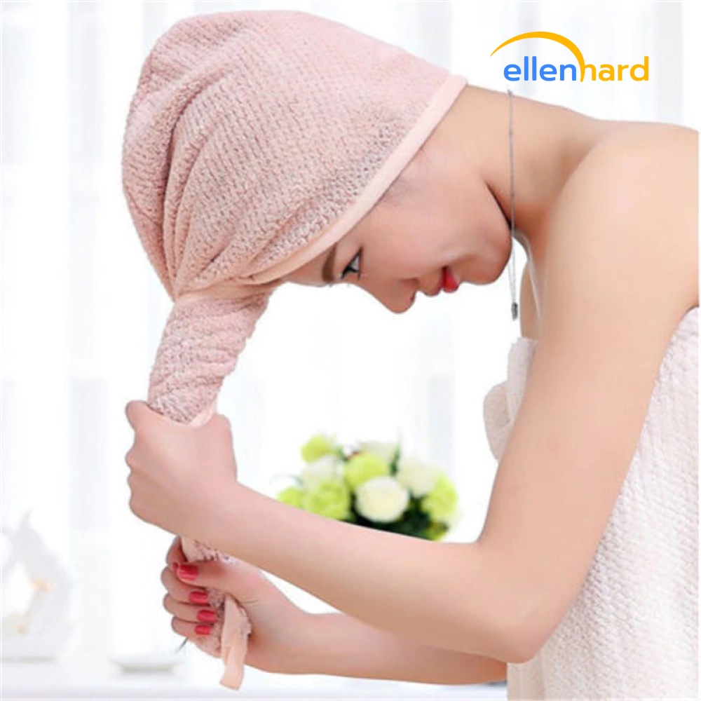 Handuk Pengering Rambut Cepat Kering Handuk Rambut Kepala Keramas Hair Wrap Quick Drying Towel