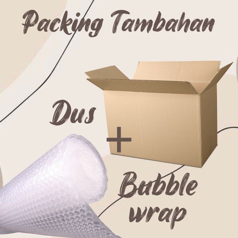 BubbleWarp Dan Kardus Pengaman Tambahan Packing