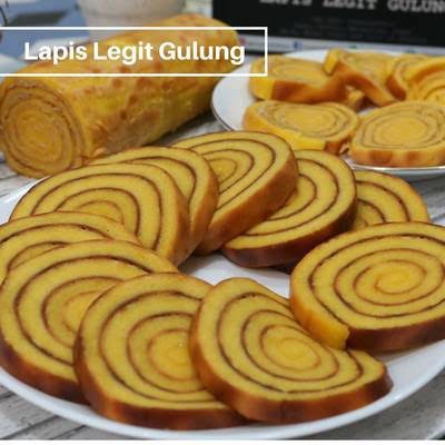 

KUE LAPIS LEGIT GULUNG SPECIAL