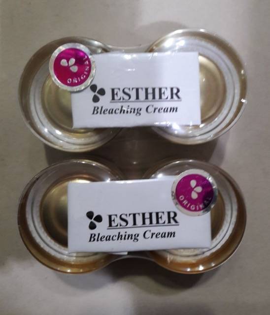 CREAM ESTHER GOLD BLEACHING AB ORIGINAL POT KACA