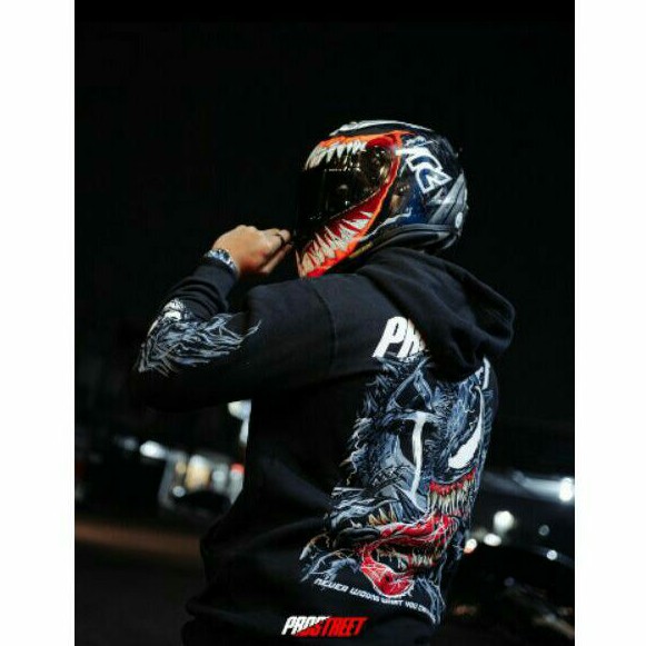 HOODIE | PROSTREET | VENOM | ORIGINAL | BLACK | NEW