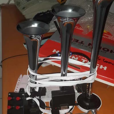 Klakson Telolet 3 Corong 12V 6 Tombol Marcopolo