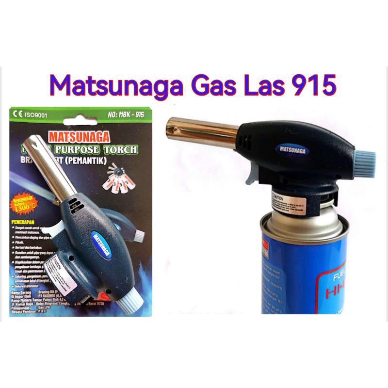 Matsunaga Flame Gun Gas Torch MBK-915