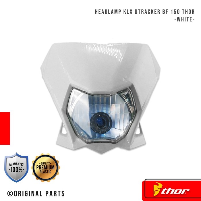 reflektor lampu depan Klx 150 Bf Dtracker Hitam Putih Hijau Orange Merah Biru  Kuning